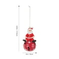 thumbnail image 2 of HAMPPLIES Nordic Ornament Hanging Bell Decoration Metal Christmas Tree Ornament 1Pcs, 2 of 8