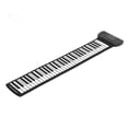 thumbnail image 2 of Piano Enrollable 61 Teclas 16 Tonos Sonido Envolvente Estéreo 4D 6 Canciones De Demostración Piano Enrollable A Mano Para Grabación Para Sostenido, 2 of 8