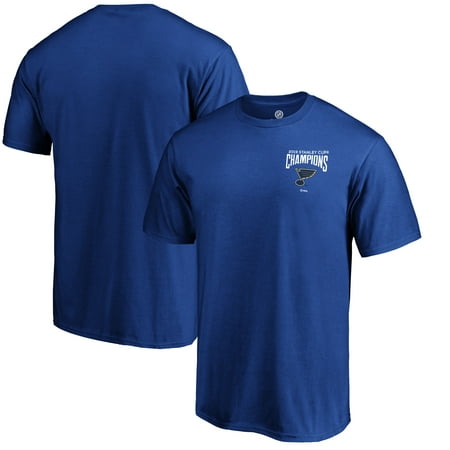 St. Louis Blues Fanatics Branded 2019 Stanley Cup Champions Line Change T-Shirt -