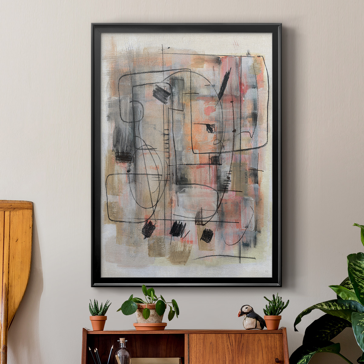 Walled City Premium Classic Framed Print - Ready to Hang