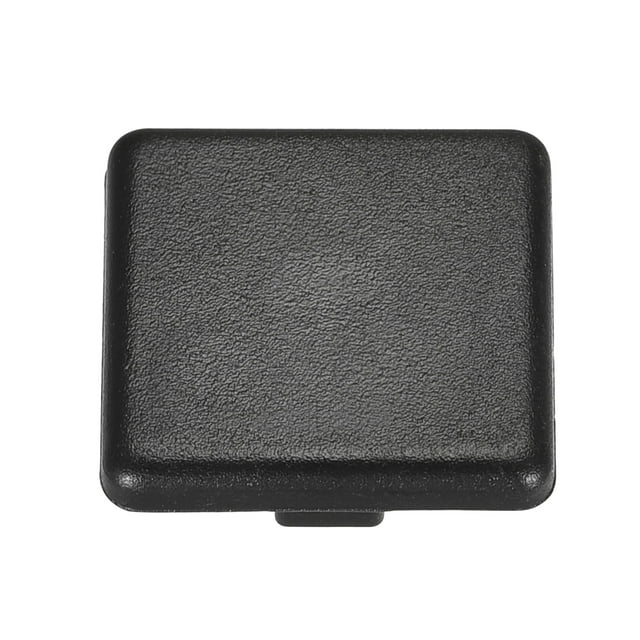 Unique Bargains Plastique Standard Carré Extrusion d'Aluminium Embout Noir 20x20mm 40 Packs
