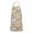 Beige Halloween Skull, variant on Black White Halloween Candle Eye Bat Apron-Garden Aprons for Women with Pockets-Cotton Linen Waterproof Kitchen Cooking Gardening Aprons Adjustable for Kitchen,Cooking,BBQ and Salon 32"x27"