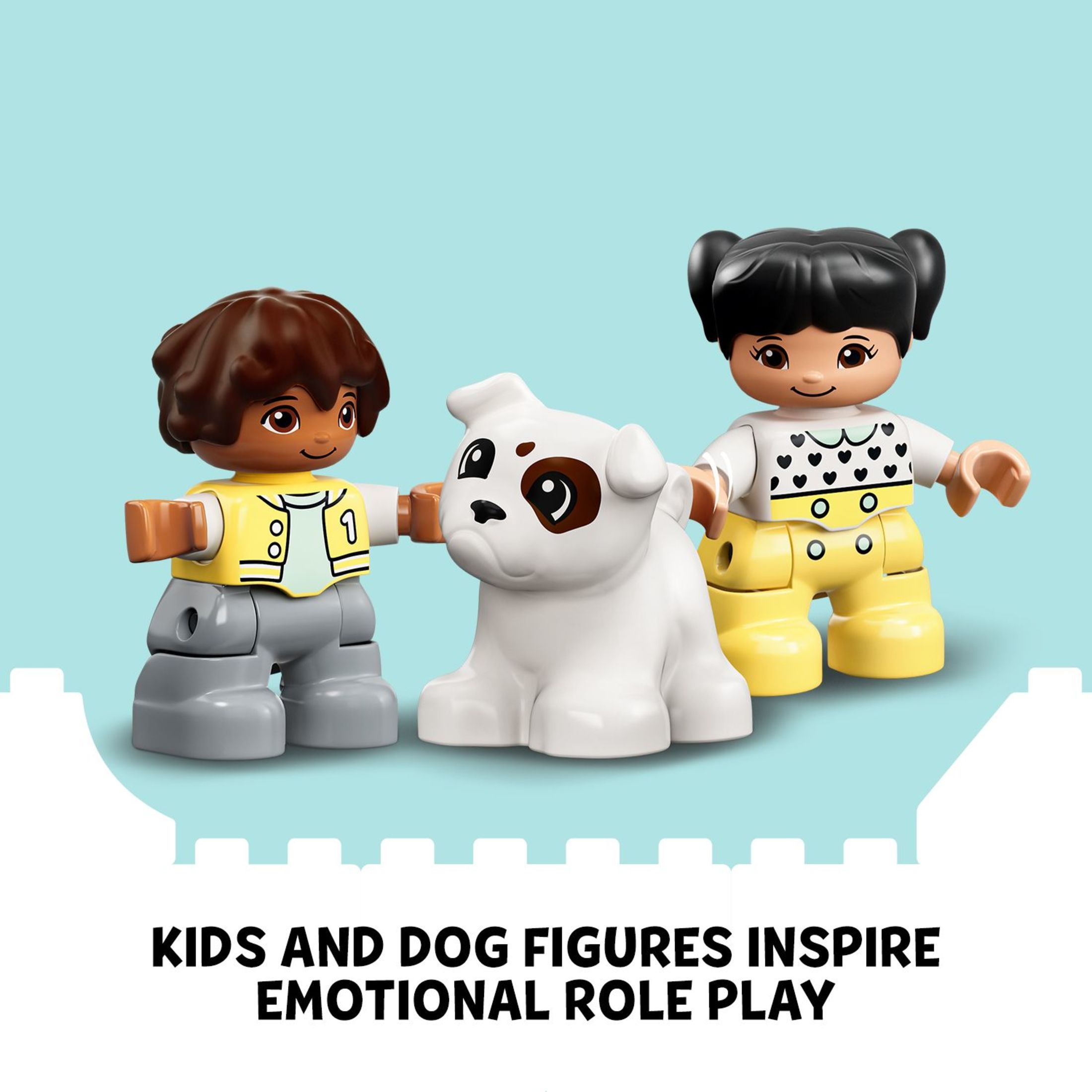 LEGO DUPLO Mi Primer Tren de Números 10954 Juguete de Habilidades Motoras Finas con Bloques para Aprender Números, Juguetes Educativos Preescolares para Niños de 1.5 a 3 Años, Niñas y Niños, Set de Actividades de Desarrollo Temprano 6