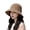 8744-Khaki, variant on Summer Versatile Travel Sun Hat for Women, Breathable Bucket Fisherman Hat, Face Slimming Outdoor Casual Basin Hat