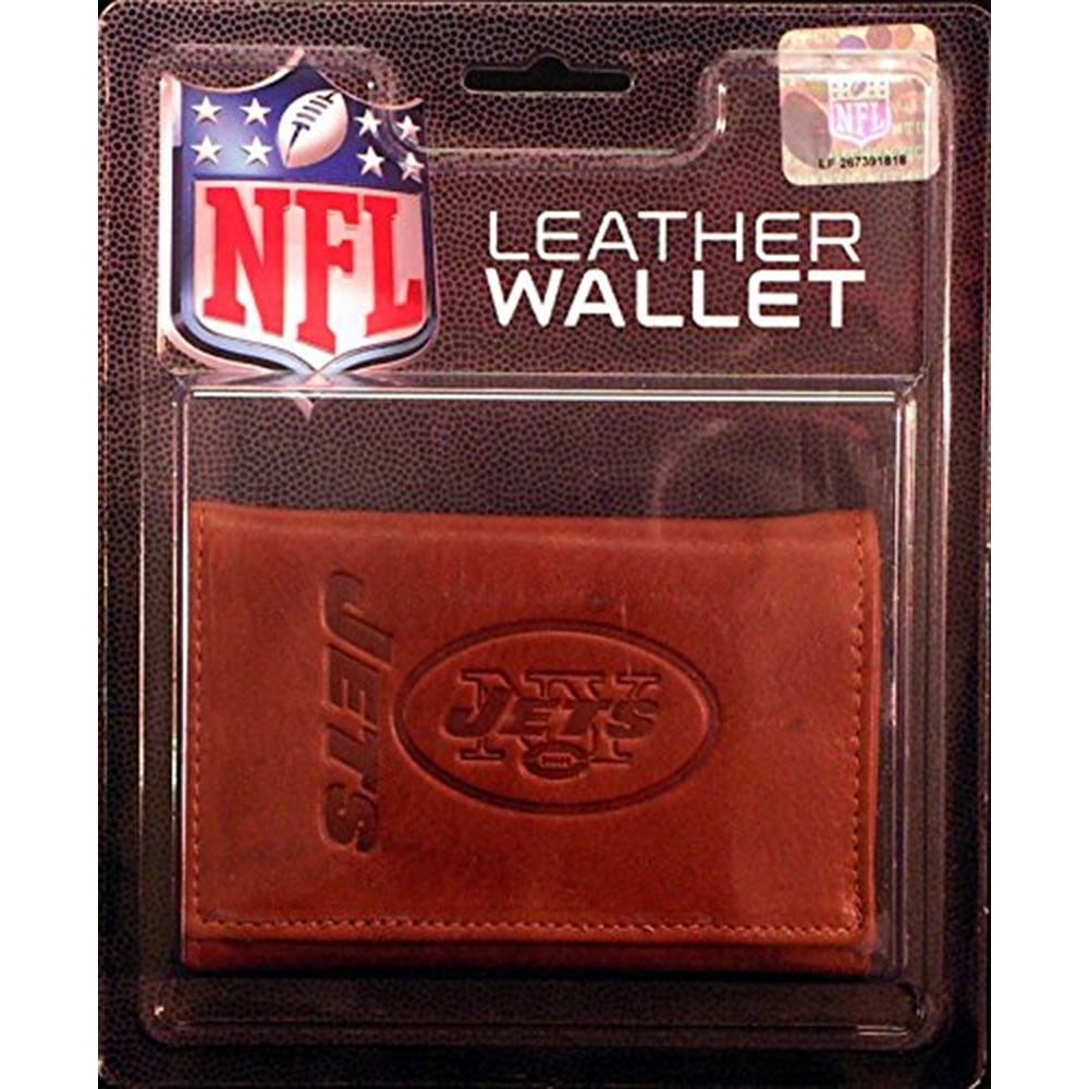 NFL New York Jets Leather Trifold Wallet