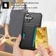 thumbnail image 4 of For iPhone 16 Plus Case Card Slot Leather+TPU Defender Phone Cover, 4 of 5