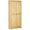 Light Brown, variant on 67" Brown Pinewood Kitchen Pantry Storage Cabinet, Freestanding with Doors and Shelves, 132 lbs Capacity