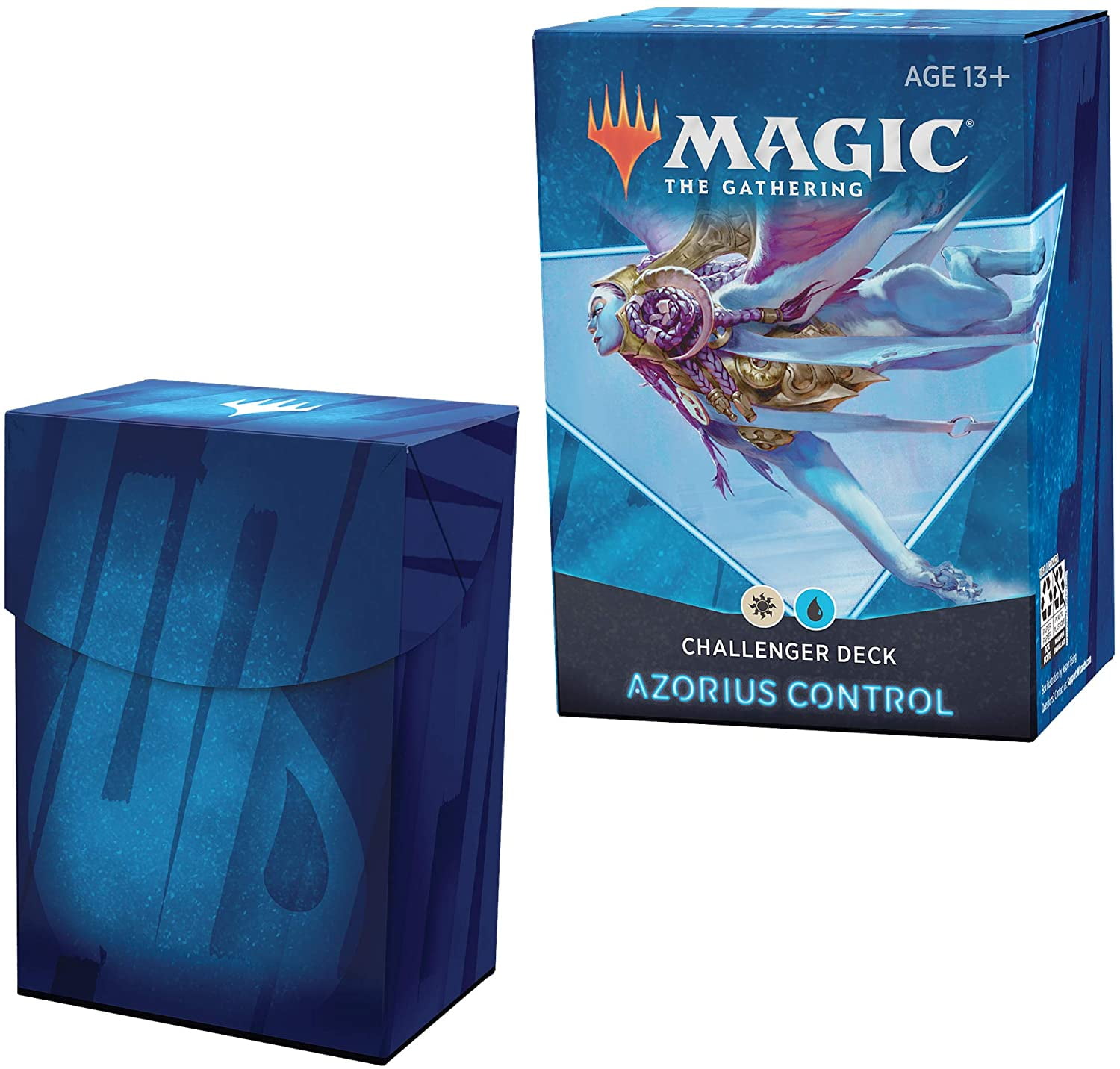 Magic The Gathering 2021 Challenger Deck – Azorius Control (Blue-White),  60-card battle-ready MTG deck + 15-card sideboard By Visit the Magic The 