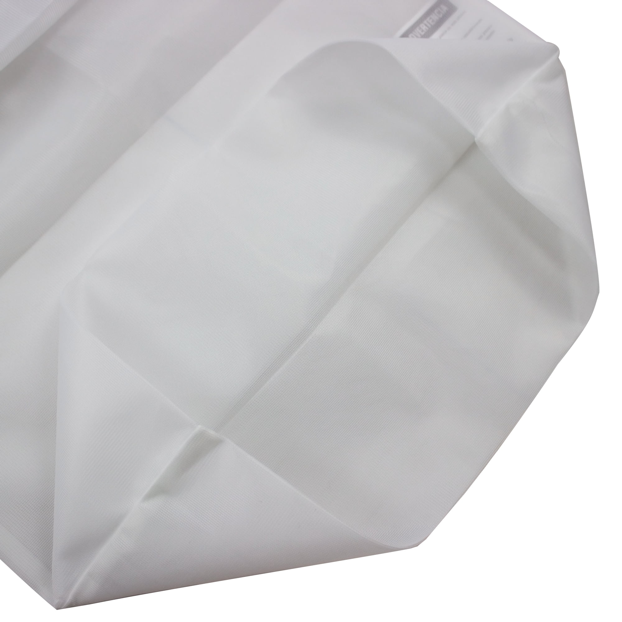 (5 pack) Mainstays Delicates White Polyester Mesh Wash Bag with Zipper Closure, 15" x 18"