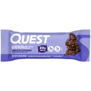 Quest Overload Protein Bar, Chocolate Explosion, 20g Protein, Gluten Free, 1 Count