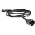 BESTEK 12ft 12V 24V Cigarette Lighter Extension Cord with Plug Socket