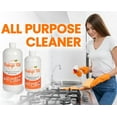 thumbnail image 3 of Advanced cold-pressed orange oil concentrate- 32 ounces (contains- limonene), concentrated cold-pressed orange oil blend- all-purpose citrus cleaner and degreaser blend, 3 of 4