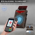 thumbnail image 3 of Billetera SEMORID para hombre con tarjetero plegable delgado RFID, 3 of 9