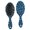 Excavator and Cloud Blue Pattern, variant on Excavator and Triangle White Pattern Brush, Detangling Hair Brush,Oval Paddle Hair Brush, Smooth Handle Gifts for for Men Women Kids