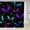 Multi 01, variant on Glitter Stars Galaxy Bats Teal Blue Green Purple Shower Curtain – Waterproof Decor for Kids Child Bathtubs 72"W x72"L