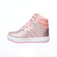 thumbnail image 3 of Tenis Botín Niña Moda Casual Rosa Metálico Tipo Piel Cómodo rosa 13 Incógnita 013A1C, 3 of 5