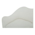 thumbnail image 5 of Moe's Home Collection Bria Occasional Chair Fabric White, 5 of 6