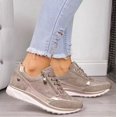 thumbnail image 3 of zapatillas de deporte con cuña para mujer, zapatos vulcanizados, zapatos con lentejuelas, moda para chicas, zapatillas deportivas para mujer, calzado para mujer 2022, 3 of 5