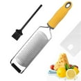 thumbnail image 1 of Ruiboury Lemon Zester Cheese Grater Cheese Ginger Garlic Nutmeg Chocolate Vegetable Zesting Tool Fruit Kitchen Gadgets, 1 of 6