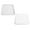 White, variant on BOKYAN Commercial Fast Food Tray Polypropylene Rectangular Thick Slip Resistant Food Service Serving Platter for Restaurant Cafe Canteen 13.8 x 10.6 inches / 35 x 27 cm White