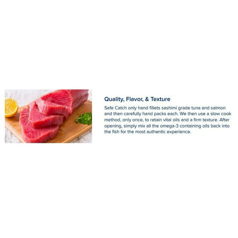 Safe Catch® Wild Pacific Pink Salmon, 3 ct / 5 oz - Kroger