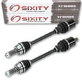 thumbnail image 2 of 2 pc Sixity XT Front Left Right Axle compatible with Polaris Scrambler XP 1000 2014 - A14GH9EAW XP EPS HO International 4X4, 2 of 3