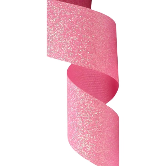 Cinta decorativa Meseey Glitter Pink 3,2 cm 23 m