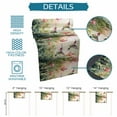 thumbnail image 7 of Hokiten Table Runners 70 Inches Long Dress Scarves, Hummingbird Red Floral Farmhouse Coffee/Dining/Kitchen Table Decor, Holiday Table Runner, Rustic Botanical Green Ombre 13x70 Inch, 7 of 7