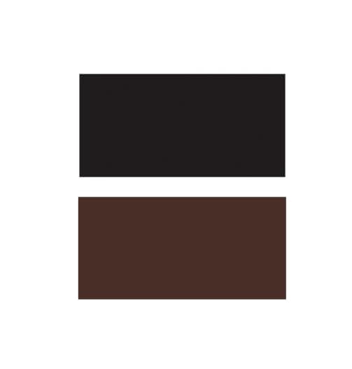 StazOn Multi-Surface Solvent Ink Pad and Reinker Bundle - StazOn Jet Black and Timber Brown Solvent Ink Pads and Reinkers - with Trebbies Detail Sticks
