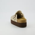 thumbnail image 2 of Cushionaire Women's Loom Cork Footbed Platform Clog – Comfortable Vegan Leather, Arch Support, All-Day Comfort, 2 of 6
