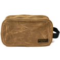 thumbnail image 1 of Readywares Trousse de Toilette, Kit de Rasage en Toile Cirée, Élégant et Durable, Beige, 1 of 4