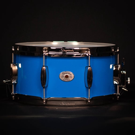 Slingerland 14" x 6.5" Studio King Snare Drum, Lunar Blue with Nickel Hardware