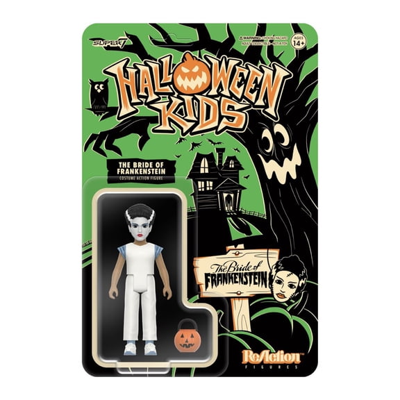 Halloween Kids Bride of Frankenstein Girl ReAction Figure