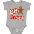 thumbnail image 3 of Inktastic Oh Snapbroken gingerbread Boys or Girls Baby Bodysuit, 3 of 5