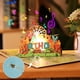 thumbnail image 1 of Tarjeta de feliz cumpleaños creativa para marido, niño, esposa, luz y música, 3D, pastel de cumpleaños, vela soplada emergente, tarjeta de felicitación de cumpleaños, 1 of 4
