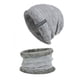 thumbnail image 1 of Nueva colección de gorros de invierno para hombre con gorro de terciopelo y gorro de poliéster para el cuello., 1 of 3