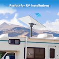 thumbnail image 2 of Universal Adjustable Stabilizer Base Rack for 1.5-2Inch Antennas Nonslip High Friction Silicone Pad For Secure Placement, 2 of 4