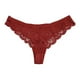 thumbnail image 3 of Tanga Secret Treasures para Dama, de Encaje Rojo Talla EG, 3 of 4