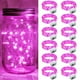 thumbnail image 1 of Guirnalda de luces LED chzk, 2 m, 20 luces LED centelleantes, rosa, 1 of 7