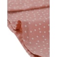 thumbnail image 5 of Unique Bargains Women's Polka Dots Peter Pan Collar Puff Sleeve Summer Shirt Top M Pink, 5 of 5