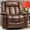 Light Brown, variant on Large Power Lift Chairs Recliners for Elderly with Heated and Massage, Overstuffed Adjustable Lift Chairs, 3 Positions, Breathable Leather, USB-A and USB-C, Cup Holder, Side Pocket, Dark Brown