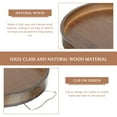 thumbnail image 2 of Sofa Arm Tray Stable Couch Armrest Tray Clip-On Sofa Tray Table for Home Hotel, 2 of 8