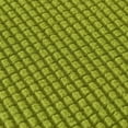 thumbnail image 3 of Office Chair Covers 2 Piece Stretch Polyester Slipcovers Soft Universal Task Office Chair Cover Removable Washable Rotating Armchair Computer Chair Protective Cover Yellow Green, 3 of 8