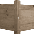 thumbnail image 5 of Renwick 49" x 21.5" x 31.5" Brown Fir and Wood Planter Box, 5 of 8