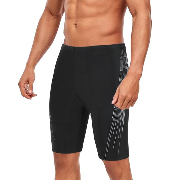 nsendm Water Dissolving Swim Trunks Men Tether Print Prevention