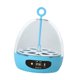 thumbnail image 4 of de huevos transparentes USB Hatcher Machine Light 6 huevos Egg Turner Tray Hatching Turner Tray para Duck Goose Chicken Family Use Home USB Automático Azul Fernando Incubadora automática de huevos, 4 of 8