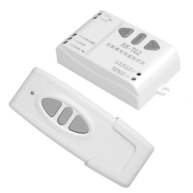 Wireless Motor Controller AC85-250V High Sensitivity Remote Control for Home Garage Door Opener Relay Switch