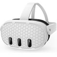 thumbnail image 1 of VR Shell Protective Protector Cover for Meta Quest 3, Silicone Front Headset Protector Cover Anti Scratch Anti Dust Anti Shock, 1 of 7
