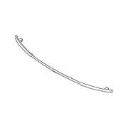 Genuine OE Kia Rear Trunk Trim - 87311-F6010
