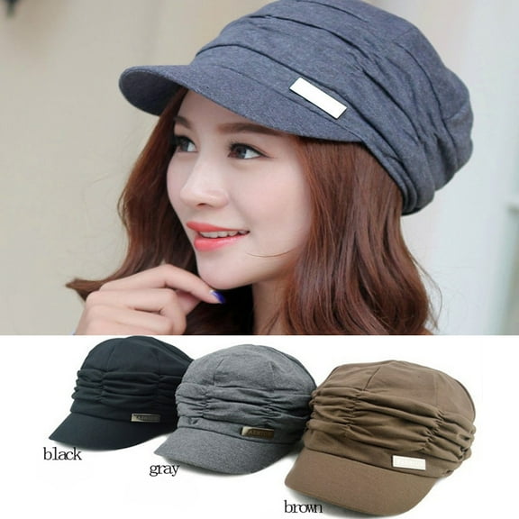 Yirtree Women Newsboy Cabbie Cap Beret Hats Baseball Cap Painter Visor Hats for Women